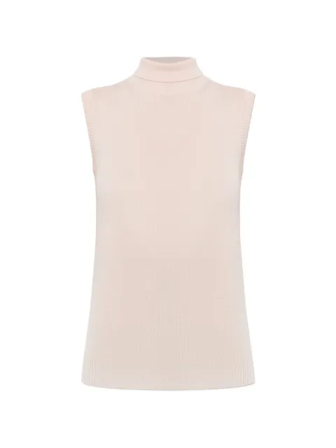 Sportmax Eschimo roll-neck sleeveless sweater Pink SPXESCHIMO2622366011
