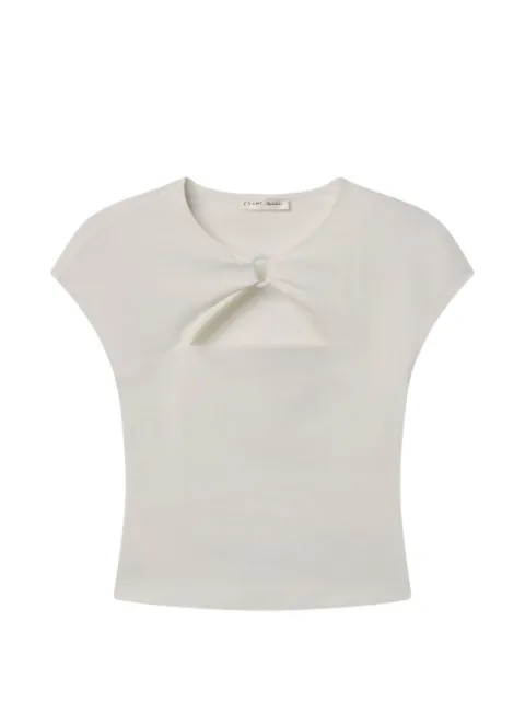 FRAME Casino cutout top Neutrals WE26JKT021