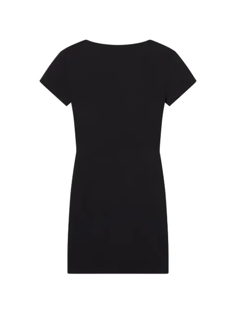 FRAME Monaco open back mini dress Black WE26JDR004
