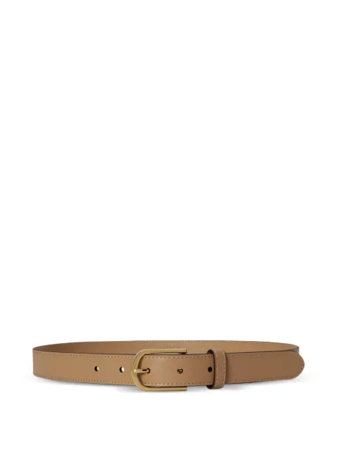 Lauren Ralph Lauren rounded-buckle leather belt Neutrals 412P15694