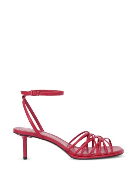POTAMY strappy cage sandals Red PP01069CN02RED25S