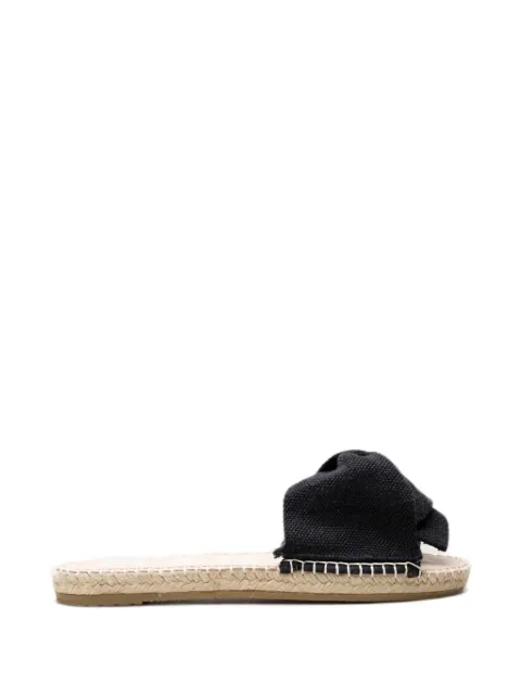 Manebi knotted-strap sandals Black O79JK