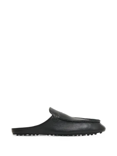 Mansur Gavriel Moccasin leather mules Black WP26H098NN