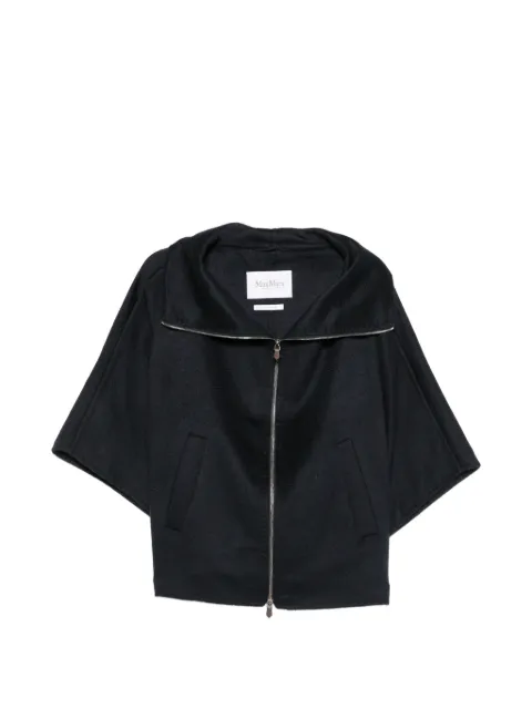 Max Mara Ala cashmere zip-up jacket Blue 2621086011600
