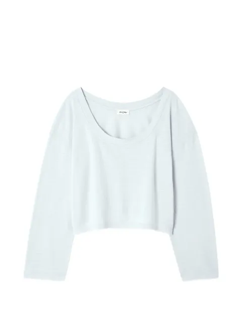 American Vintage Pojy long-sleeve T-shirt Blue POJ02AE26
