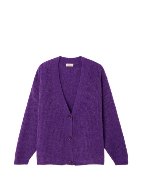 American Vintage East button-up cardigan Purple EAST19PH26