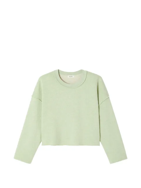 American Vintage Dantown crew-neck sweatshirt Green DAN03AE26