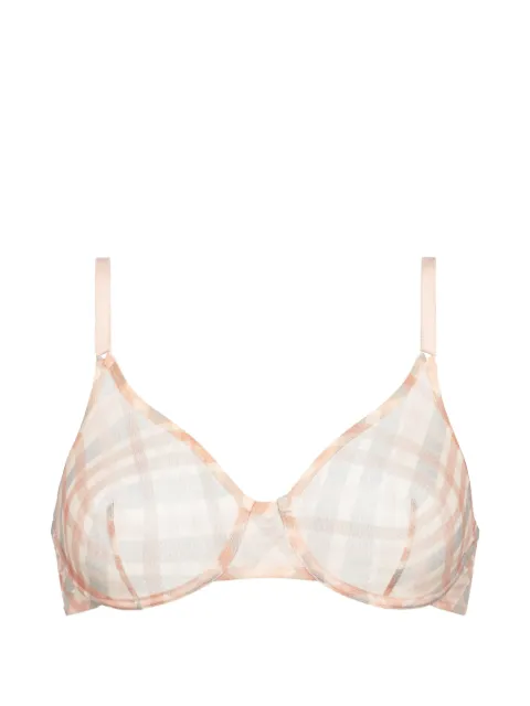 ERES Highlands checked bra Neutrals 64036