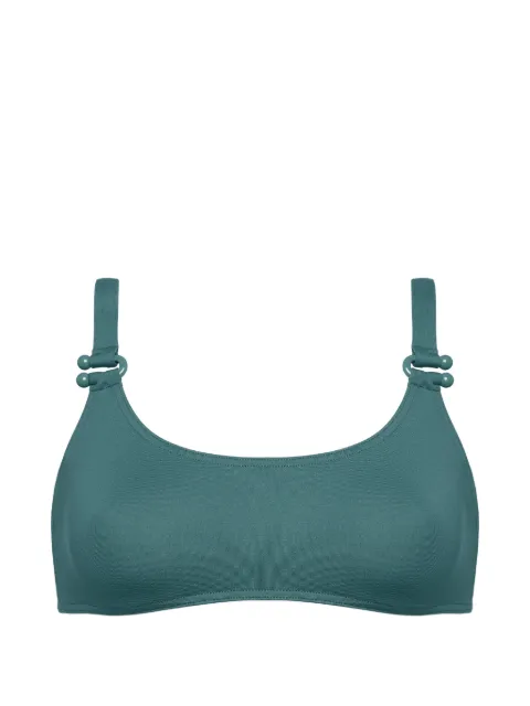 ERES Fearless crop top bikini top Green 032629