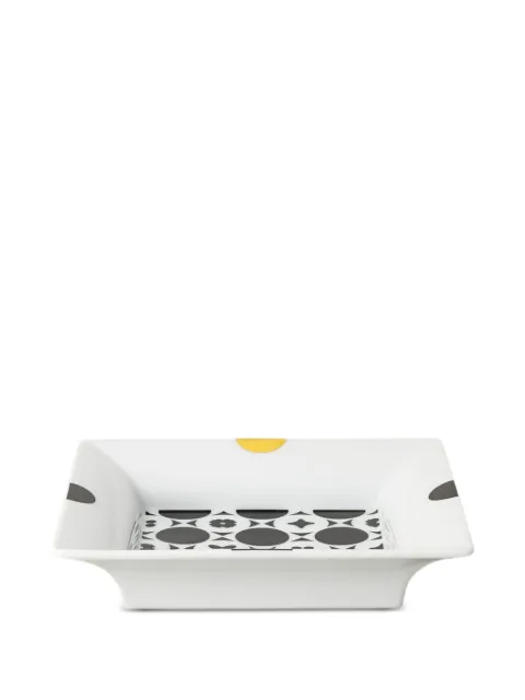 Rosenthal Coppa geometric-print tray White 181424042646025818