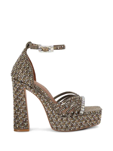 Kurt Geiger London crystal strap platform sandals Neutrals 5850843609