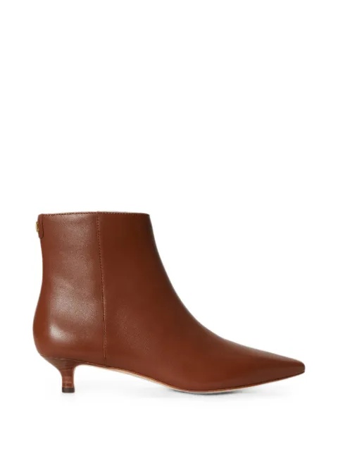 Lauren Ralph Lauren Francesca pointed-toe ankle boots Brown 802P15721