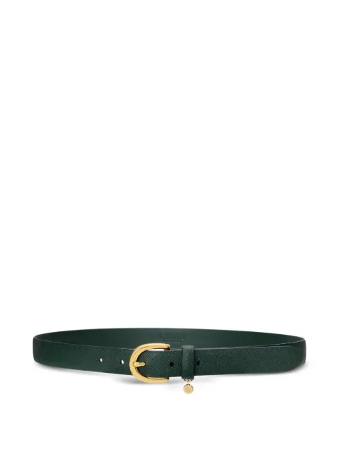Lauren Ralph Lauren charm-detail leather belt Green 412802952