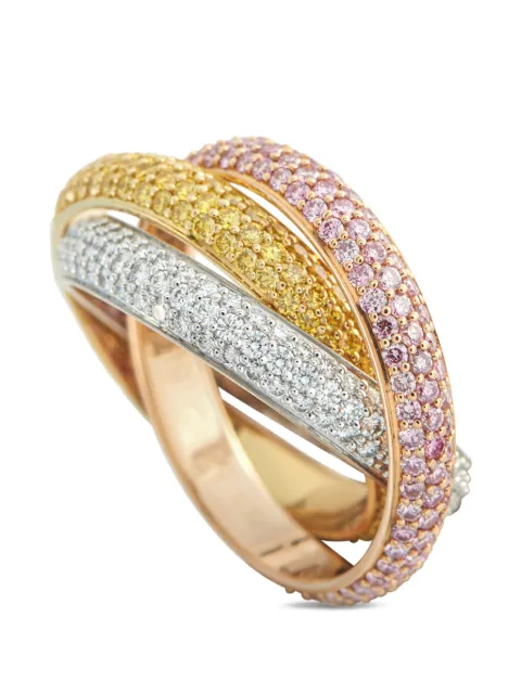 Cartier Trinity diamond ring Pink CA35051926
