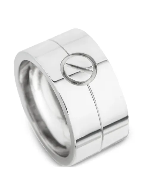 Cartier Love screw motif ring Silver CA15051926