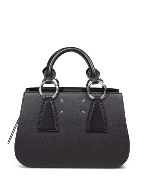 Maison Margiela Four Stitch leather tote bag Black SB1D0048