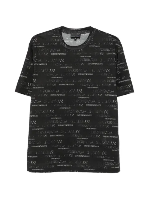 Emporio Armani logo-print T-shirt Black EM006812AF10017