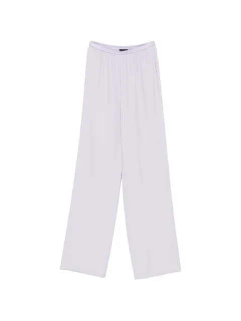 Emporio Armani elasticated trousers Purple EW004300AF10206UA088