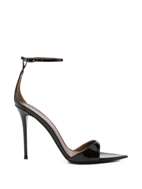 Giuseppe Zanotti patent-leather pointed sandals Black I400005