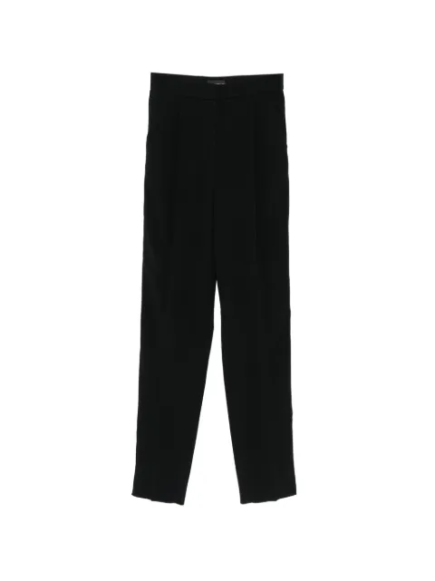 Emporio Armani pleated tapered trousers Black EW003517TE10419