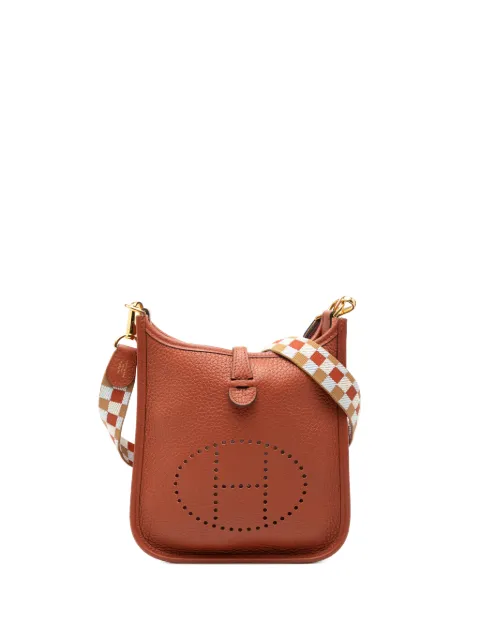 Hermès Pre-Owned 2022 Clemence Evelyne 16 Amazone crossbody bag Brown 6CZRY40MW0B2VCFR