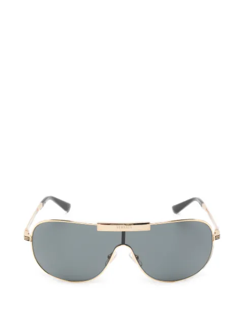 Versace Eyewear Greca Flow Mask pilot-frame sunglasses Gold 2293