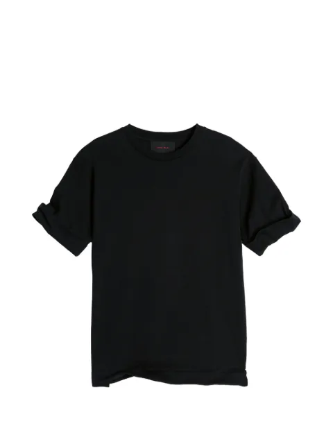 Simone Rocha fitted wired turn-up T-shirt Black 54850562BLACK
