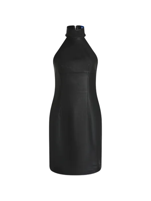 Karl Lagerfeld Jeans halterneck mini dress Black B4W13013999