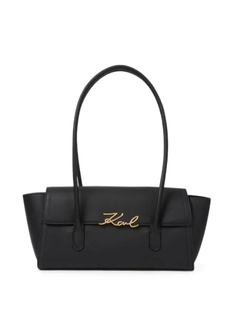 Karl Lagerfeld K/Signature elongated shoulder bag Black B4W30012992