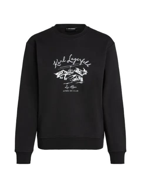 Karl Lagerfeld Après Ski Club sweatshirt Black B4W20008999