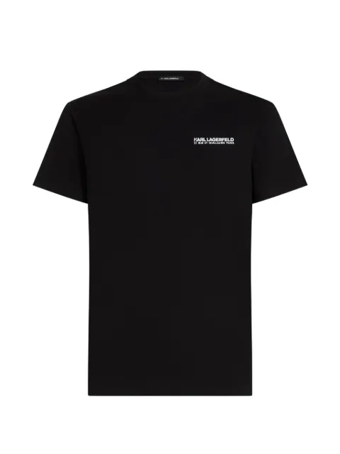 Karl Lagerfeld Rue St-Guillaume slim-fit T-shirt Black B3M17050999