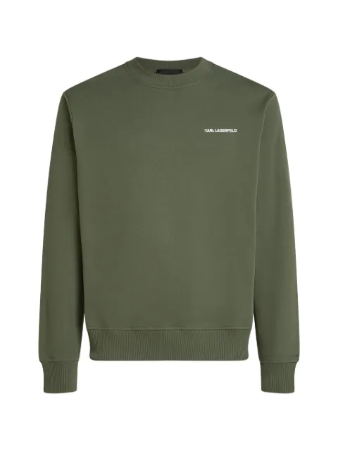 Karl Lagerfeld Rue St-Guillaume regular‑fit sweatshirt Green B3M20043158
