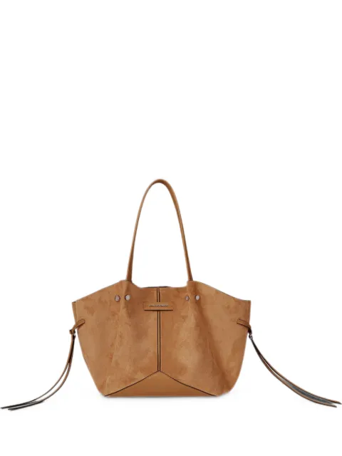 Karl Lagerfeld medium K/Pierced suede tote Brown B4W303591UR