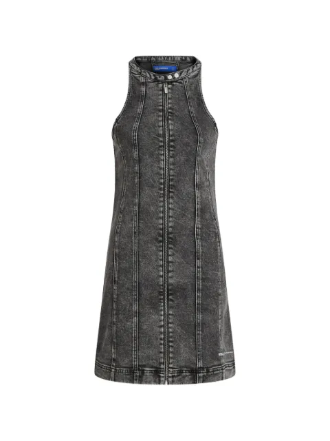 Karl Lagerfeld Jeans sleeveless zip-up mini dress Grey B4W130021GD