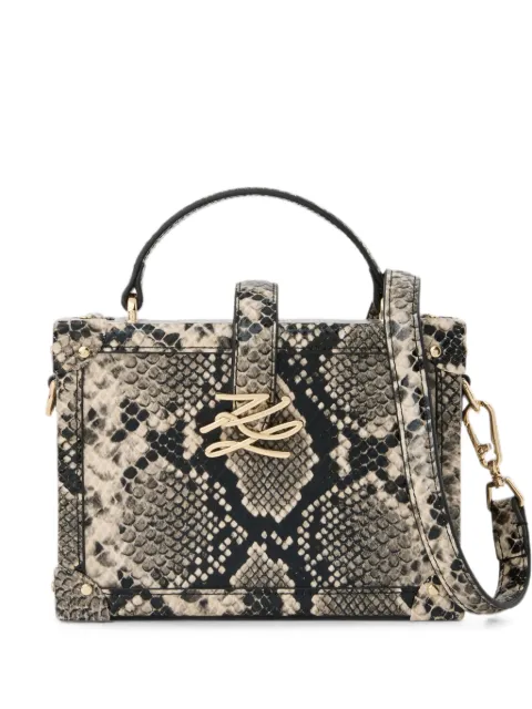 Karl Lagerfeld small K/Autograph drop crossbody bag Neutrals B4W30370C43