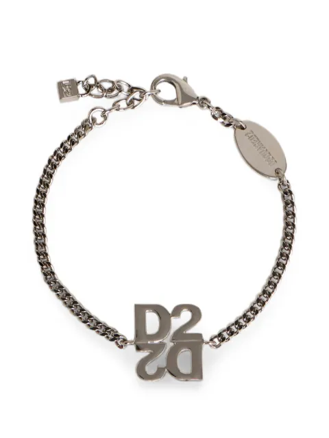 DSQUARED2 D2-upside-down armlet Silver ARM021237200001