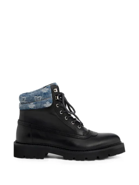 DSQUARED2 D2 monogram ankle boots Black ABM017601509077