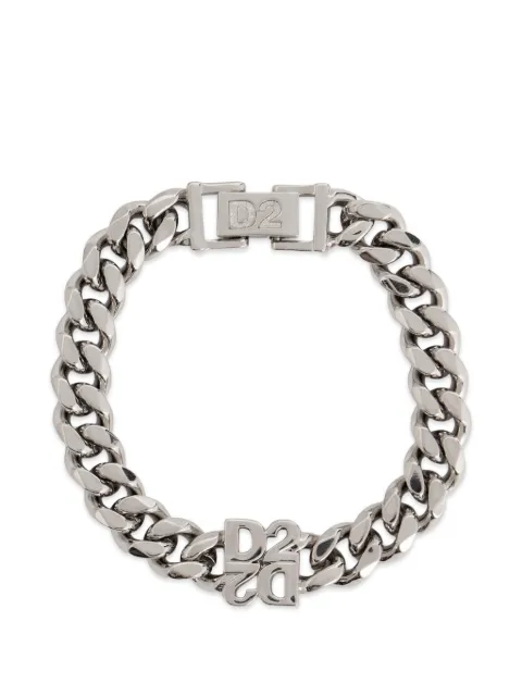 DSQUARED2 D2-upside-down armlet Silver ARM021037200001