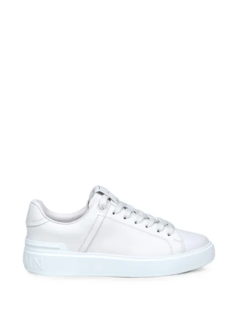 Balmain B-Court leather sneakers Neutrals GM1VI288LVTR