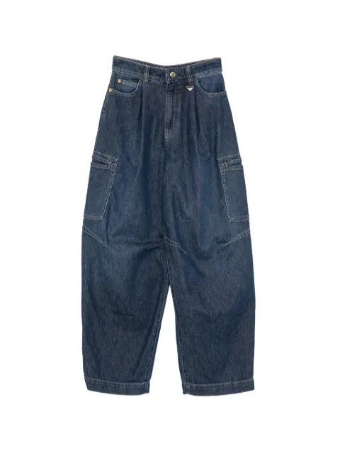 Emporio Armani pocket pleated jeans Blue EW004800AF27890