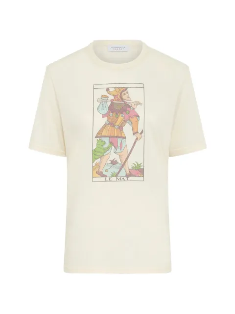 Gabriela Hearst Sayara graphic-print T-shirt Neutrals 2261170