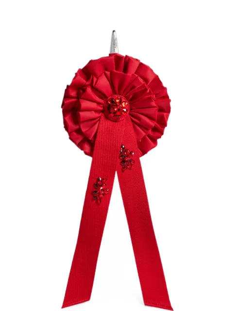Simone Rocha embellished rosette coin purse Red COINPURSE3TB0761REDRED