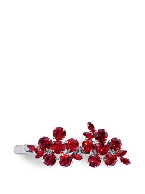 Simone Rocha mini Hellebore flower hair clip Red CLP550907