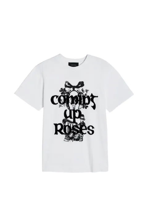 Simone Rocha graphic-print T-shirt White 5195P72M0569