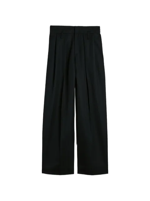 Simone Rocha peeling-waist wide-leg trousers Black 42131217BLACK