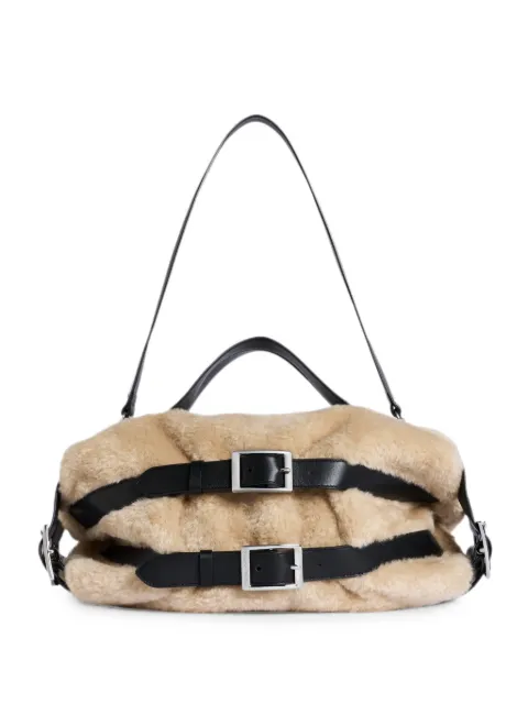 Simone Rocha buckle-detail shoulder bag Neutrals BAG2030834