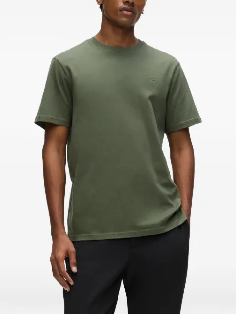 Karl Lagerfeld Rue St-Guillaume relaxed T-shirt Green B3M17049393