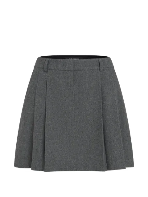 Karl Lagerfeld pleated mini skort Grey B4W12015C20