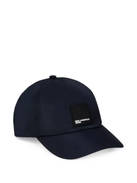 Karl Lagerfeld Jeans box logo cap Blue A4M33077393