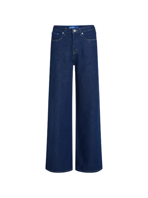 Karl Lagerfeld Jeans high-waisted wide-leg jeans Blue B4W10043
